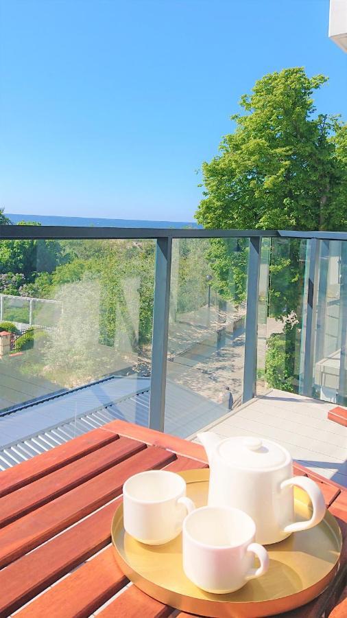 Niechorze Amber Sunset Apartment ภายนอก รูปภาพ